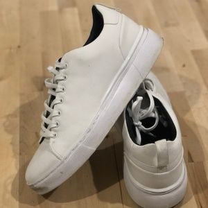 ZARA White Monochrome Sneakers
